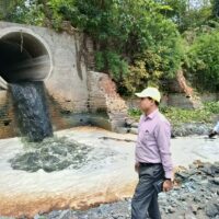 Waste Discharge into Buriganga